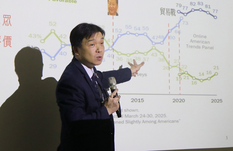 生活視角看兩岸局勢 陸委會副主委沈有忠談媒體識讀與風險意識圖片